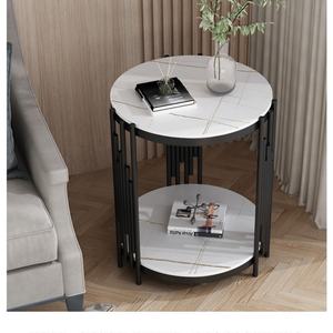 <b>Nordic</b> Style Mini <b>Coffee</b> <b>Table</b> Light Luxury Side Cabinet for Living Room Balcony Bedroom Creative Rock Plate Rocking <b>Table</b> - Product Image 6