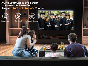 Convertisseur VHS vers numérique avec écran 3 pouces, machine de conversion vidéo vers DVD numérique avec télécommande, sortie HDMI en boucle - Product Image 6