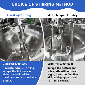 เครื่องผสมอาหารอัตโนมัติความจุสูงสำหรับใช้งานหนักพร้อมเครื่องกวน - Product Image 2