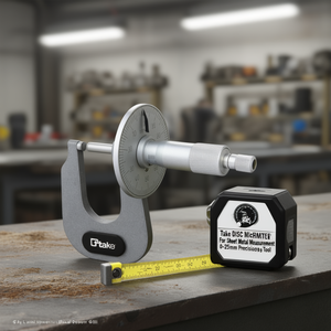 Take Disc <b>Micrometer</b> For Sheet Metal Measurement 0-25mm Precision Tool - Product Image 3