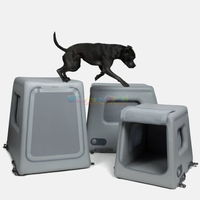 Haute qualité voyage chien chenil extérieur tente pour animaux de compagnie transporteur Portable gonflable doux chien caisse chenil pour animaux de compagnie pour les voyages en plein air