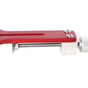 Herramienta de corte de filtros 77750, aleación de aluminio roja, operada a mano, para filtros de 2 3/8 a 5 pulgadas, reparación de automóviles - Product Image 4