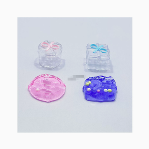 Caja de regalo pequeña con 20 piezas de slime esponjoso, barro cristalino de alta transparencia, ideal como regalo, slime - Product Image 5