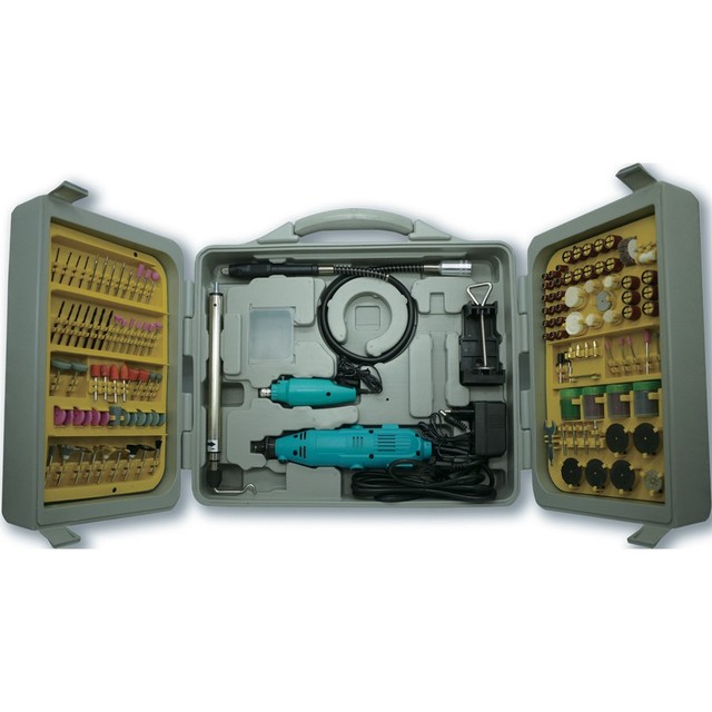 236pcs 135W Electric Rotary Tool Kit Mini Grinder Mekkan Brushless Motor Variable Speed Power Tool with Grinding Bits