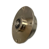 Frein à poudre magnétique miniature à rotation inversée PMB-0.5, 5 Nm, 24 V CC, 1,3 kg, alliage d'aluminium, garantie 1 an, pour machines industrielles