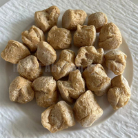 Aus gezeichnete Bulk Strukturierte Soja protein Sojabohnen stücke Nicht gentechnisch veränderte gentechnik freie Antioxidantien Stabilisatoren Kaugummi basen