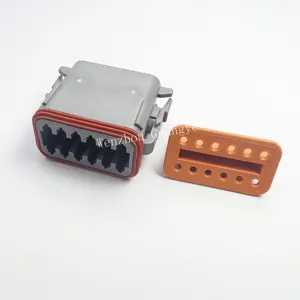 Conector automotivo DT04-12PA para carro feminino masculino automotivo série DT de 12 pinos DT deutsch DT de 12 pinos à prova d'água