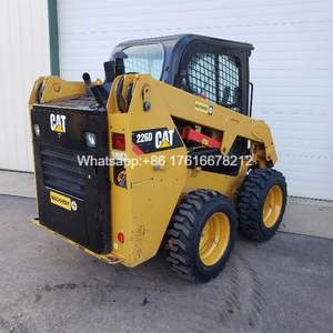 Cargadora Económica Usada CAT 226 Mini Cargadora en Buenas Condiciones, Barata para la Venta, de Segunda Mano, con Alta Calidad y Bajo Precio - Product Image 5