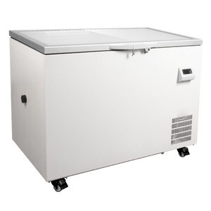 2024新しいガラスドアDW-55W270G水平超低シーフードチェスト冷凍庫スーパーマーケットチェストディープフリーザー収納魚用 - Product Image 2