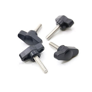 Tornillo <span class=keywords><strong>de</strong></span> mariposa en T <span class=keywords><strong>de</strong></span> 27 mm con mango <span class=keywords><strong>de</strong></span> acero inoxidable, tornillo manual con cabeza <span class=keywords><strong>de</strong></span> goma, perno M5 <span class=keywords><strong>de</strong></span> 25 mm - Product Image 6