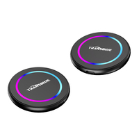 TRANSBLUE Magnétique Mobile Solid State Drive RGB Magnétique Mobile SSD USB3.2 Type C Lecture Haute Vitesse 2000 MB/S PSSD Portable