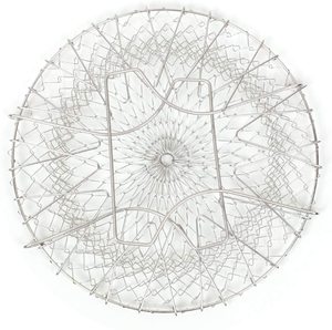 Panier à frites <span class=keywords><strong>pliable</strong></span> en acier inoxydable, filet pour frites et fruits, avec filtre et <span class=keywords><strong>passoire</strong></span> - Product Image 3