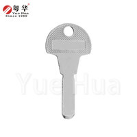 Clé vierge en laiton antivol LT pour porte, clé civile de 2,8 mm d'épaisseur, clé informatique
