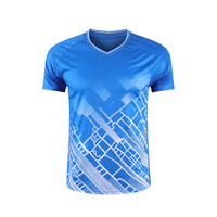 Jersey olahraga unik, kaus Badminton tim Pro tenis sublimasi, Jersey latihan cepat kering bernapas