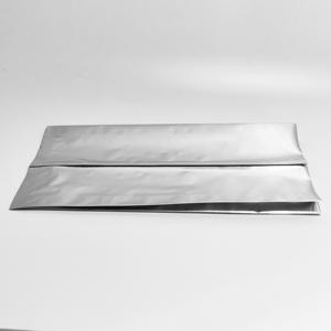 Bolsa de Embalaje de Aluminio con Sellado Térmico Plateado Personalizada, Bolsas con Sellado Central, Bolsa de Plástico para Alimentos a Prueba de Humedad con Válvula - Product Image 4