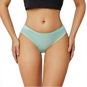 Tangas de Nylon Sin Costuras, Lencería Femenina Sensual, Transpirable, con Estampado de Letras, Sexy, Nueva, de Cintura Baja, Color Borgoña - Product Image 2