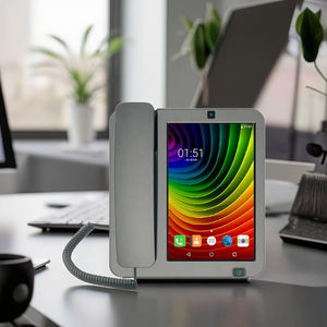 4G VoLTE Home Office Call Android Desktop Landline <strong>Phone</strong> Wireless Hotel Room Video Telephone 8'' Display 2G+16G - Product Image 1