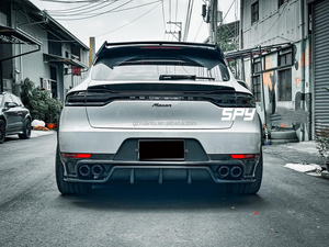 สปอยเลอร์หลังคาร์บอนไฟเบอร์คุณภาพสูงสำหรับ Porsche Macan S 95B 2014-2025 ปีกหลังฝากระโปรงท้าย - Product Image 4