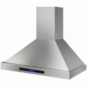 48 Inch 1800CFM Electric Smart Range Hoods Delayed Shut Dual Motors Remote Control 3-Speed Baffle Filter Stainless Household - Product Image 2