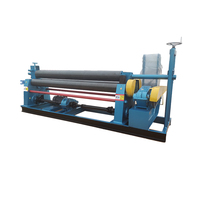 Machine à rouler les plaques bon marché de 10mm W11-10mmx2000mm 3 rouleaux Machine à cintrer les plaques Machine à cintrer les rouleaux fabriquée en Chine