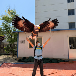Marioneta Inflable Realista <span class=keywords><strong>de</strong></span> Águila, Fácil <span class=keywords><strong>de</strong></span> Usar en Interiores y Exteriores, para Teatro, Desfiles, Marioneta <span class=keywords><strong>de</strong></span> Mano Personalizada - Product Image 6