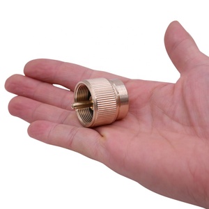 IRONDONKEY da campeggio per esterni stufe per serbatoio di <span class=keywords><strong>Gas</strong></span> adattatore <span class=keywords><strong>Standard</strong></span> Spot americano accessori per stufe in rame puro - Product Image 4