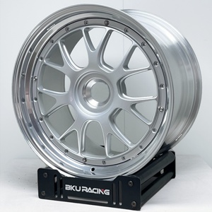 Jantes forgées BZY 2 pièces 5x130 19 20 21 pouces, jantes en alliage brossé pour <span class=keywords><strong>Porsche</strong></span> <span class=keywords><strong>Taycan</strong></span> 911 991 992 944 Macan 970 997 996 - Product Image 5