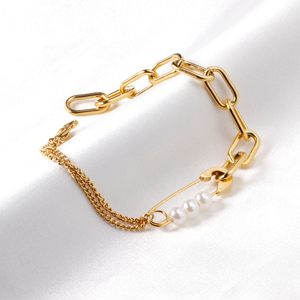 새로 아름다운 여성 보석 로즈 골드 도금 팔찌 팔찌 - Product Image 5