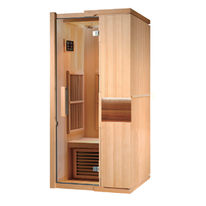 Gabinete de sauna infrarrojo interior personalizado del fabricante Opciones de varios tamaños individuales de madera maciza SALA DE <span class=keywords><strong>SUNAN</strong></span> DE MADERA - Product Image 6