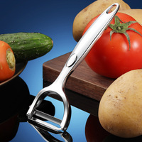 Lfs Keukenproduct Aardappel Fruit Groentegereedschap Schilmesje Met Roestvrijstalen Mes