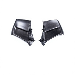 Alerones de Fibra de Carbono 3K, Carenado Delantero Aerodinámico para Ducati Panigale V4 V4S 2025, Negro Mate Brillante Ultraligero - Product Image 6