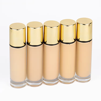Convient à toutes les peaux Fond de teint végétalien de luxe Private Label Matte Waterproof Makeup Full Coverage Liquid Foundation