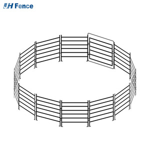 Paneles y Puertas de Acero Resistentes y Móviles de 2.1 Metros para Corrales de Ganado, Caballos y Otros Animales - Product Image 4