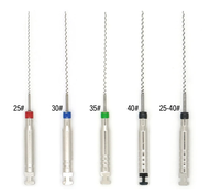 Fichiers de canal radiculaire endodontiques dentaires YP transporteurs de pâte dentaire équipements de traitement oral limes en acier inoxydable K H transporteurs de pâte