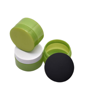<span class=keywords><strong>Pot</strong></span> cosmétique vide 100 ml <span class=keywords><strong>en</strong></span> plastique PET vert herbe 100 g Dia 68 mm 3,5 OZ Contenant d'emballage pour crème visage et <span class=keywords><strong>gel</strong></span> capillaire - Product Image 1
