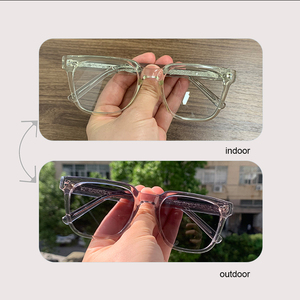 Kính photochromic lớn kính khung vuông kính khung thiết kế kính khung cho nam giới các loại kính khung - Product Image 2