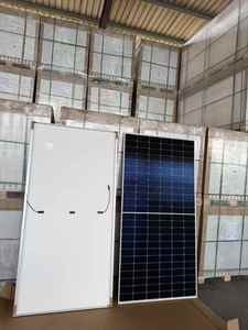 550W/700W cho Topcon Tier <span class=keywords><strong>1</strong></span> Mono Tấm Pin Mặt Trời 182mm khung màu đen đôi kính 700W PV mô-đun bipv mái hệ thống 550W/700W năng lượng mặt trời - Product Image 2