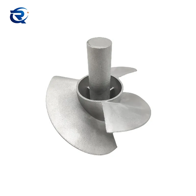China Oem Custom Stainless Steel Silica Sol Lost Wax Investment Casting Precision Casting Impeller Valves Water Pump Fittings
