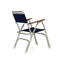 Xiamen Sunshine Marine Chaise longue Bleu Marine Bateau Chaise Pliante Rembourrée En Acier Inoxydable Anodisé Chaise À Vendre