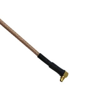 Right Angle Male Plug to R/A Smb Female Jack Bulkhead Mount With Rg316 Rf Pigtail Cable - Product Image 3