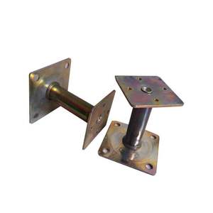 JNZ可定制基座钢基座系统基座花园支架，用于底层地块可调凸起浮动地板 - Product Image 5