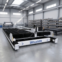Machine de découpe laser à fibre 5 axes Gantry 12025/13025 IPG MAX 12000W/20000W pour découpe de grands angles de biseau sur métal, fer, acier inoxydable AI