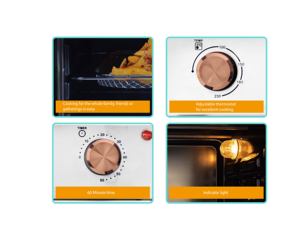 Electrodomésticos de Cocina Principales para el Hogar: Hornos Eléctricos Empotrables de 56L/73L, Venta al por Mayor de Fábrica a Bajo Precio - Product Image 4