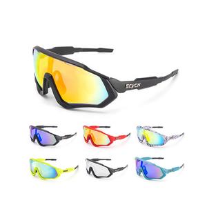 نظارات wejusp CE en16320 & <span class=keywords><strong>ANSI</strong></span> لركوب الدراجات نظارات شمسية رياضية للركض على الطريق للرجال والنساء نظارات أمان مريحة مقاومة للرياح - Product Image 5