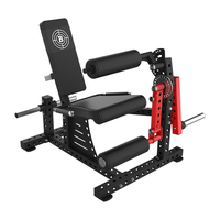Machine d'extension des jambes en acier intelligente, conçue pour une utilisation commerciale, durable, réglable, quantifie avec précision la force des quadriceps