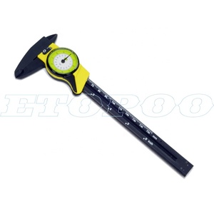 150mm/6 "plastik arama kumpas plastik siyah arama sürmeli kumpas inç-okuma kumpas kalibre - Product Image 3