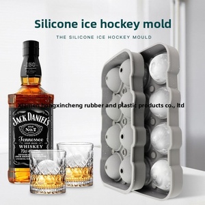 2024 Hot Sale Silicone Square Ice Cube Tray Freezer Proof Easy to Release Whiskey Milk Tea Coffee Ice Cubes Mold - Product Image 3