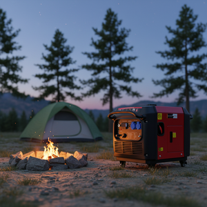 Generador de Gasolina Portátil de Arranque Automático de 2KW 3KW 4KW 5KW 6-10KW, 220V 10A, Compacto, Ligero, Silencioso, con Pantalla LED e Impermeable - Product Image 1