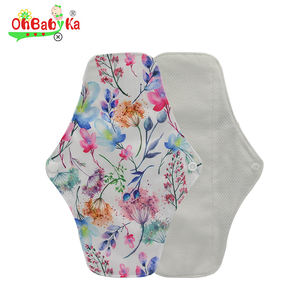 Многоразовые прокладки Ohbabyka, сетчатые гигиенические прокладки, менструальные хлопковые прокладки для мам, моющаяся подкладка для трусиков - Product Image 2