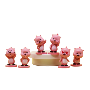 GE, recién llegados, juego <span class=keywords><strong>de</strong></span> seis piezas <span class=keywords><strong>de</strong></span> Rubí, juguete coleccionable <span class=keywords><strong>de</strong></span> PVC <span class=keywords><strong>de</strong></span> dibujos animados bonitos en diseño <span class=keywords><strong>de</strong></span> <span class=keywords><strong>mano</strong></span> <span class=keywords><strong>de</strong></span> Base pequeña suave y <span class=keywords><strong>de</strong></span> buena calidad - Product Image 3